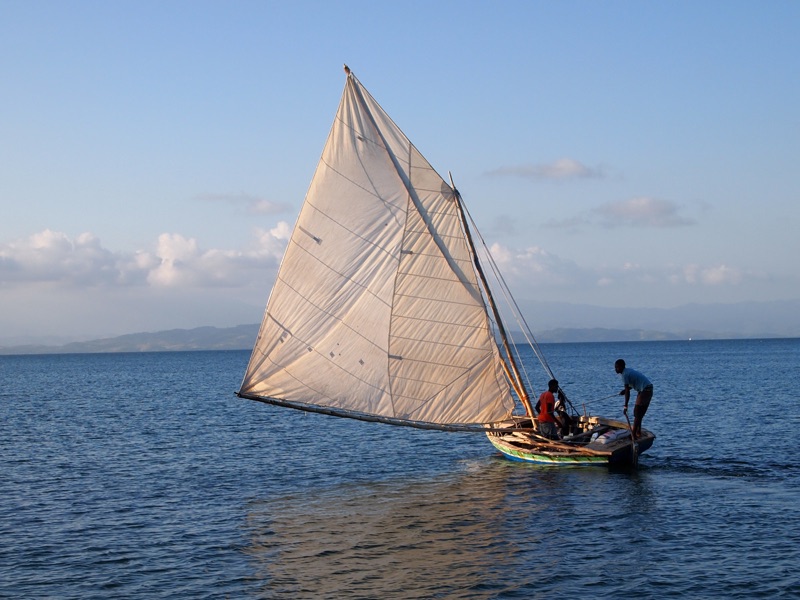 Sail boat Île-à-Vache Haiti