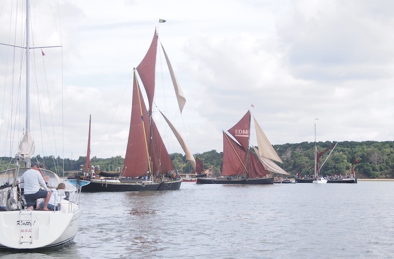 Start of Barge race