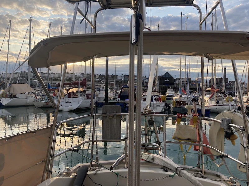Ramsgate marina Peaceful evening in Ramsgate
