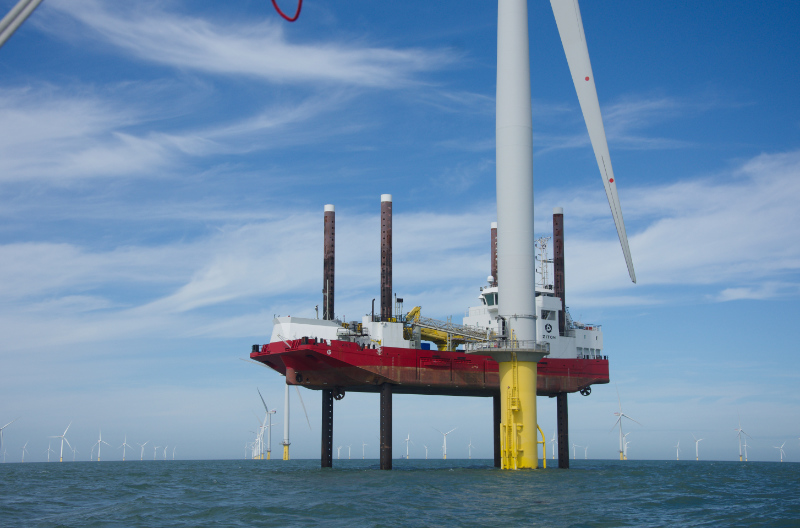 windfarm support ship
